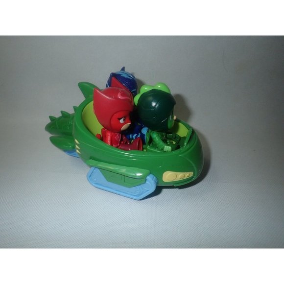 PJ Masks Gekko Catboy Owlette figures‎ Gekko Mobile Car Vehicle Set - Picture 2 of 5